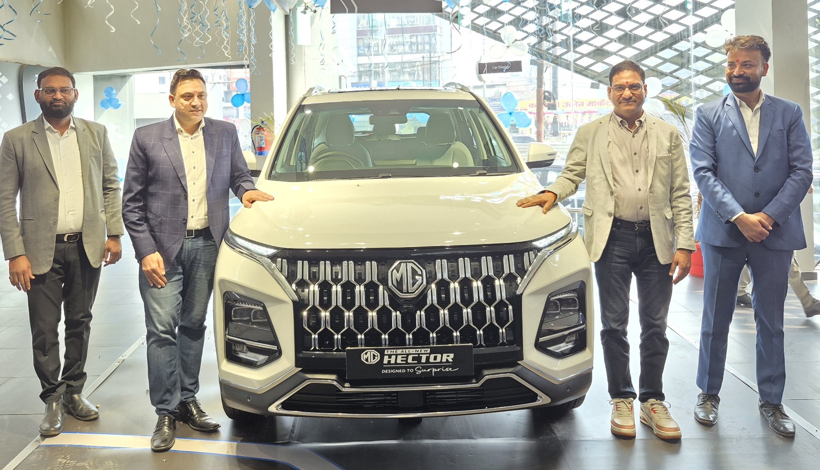 JSW MG Motor India introduces all-new MG Hector, grand launch in Lucknow