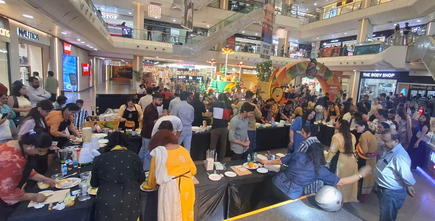 'Mango Festival' Concludes Grandly at Fun Republic Mall; Unique Flavors of Mango Parathas and Cheesecakes Win the Hearts of Lucknowites.