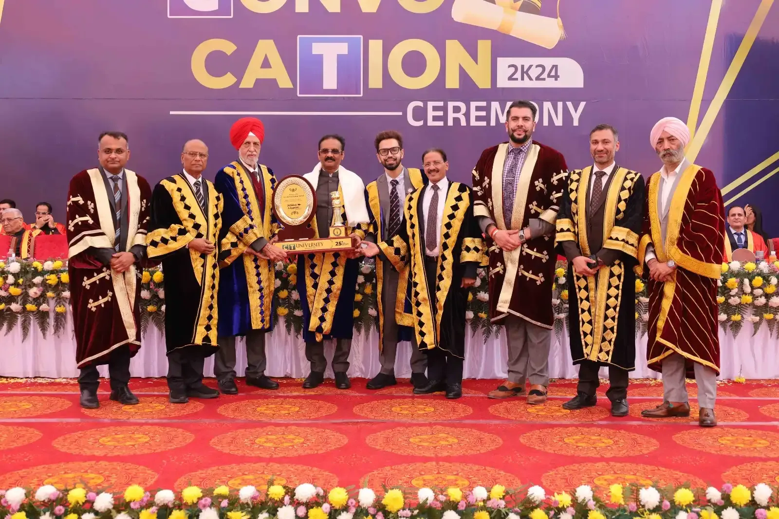 Integral University Hosts 17th Convocation: Cabinet Minister Arvind Kumar Sharma Graces Ceremony