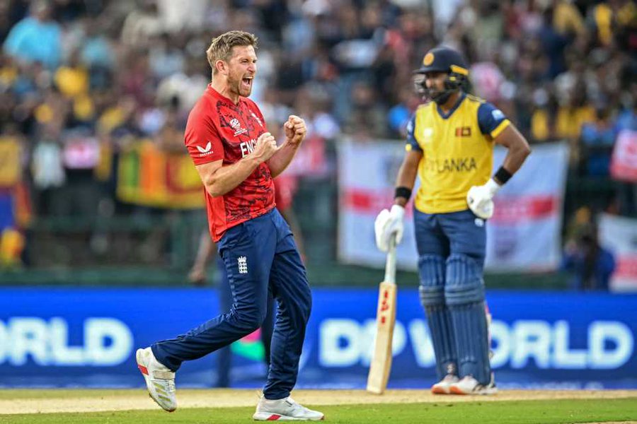 Sri Lanka restrict England to 146/9  Despite persistent rain in the lead-up to the match, there were no delays, and Sri Lanka opted to bowl first after winning the toss &mdash; a decision that paid early dividends.  Dunith Wellalage struck the first major blow, trapping Jos Buttler lbw as England struggled to accelerate on the sluggish track. Maheesh Theekshana and Dushmantha Chameera applied further pressure as wickets fell at regular intervals, leaving England reeling at 68/4 by the halfway mark.  Amid the collapse, Phil Salt stood tall. He counterattacked with calculated aggression, striking sixes and boundaries against both pace and spin. Salt brought up a crucial 62, contributing more than half of England&rsquo;s total at one stage.  Will Jacks added a valuable 21 late in the innings, ensuring England reached a competitive 146/9. Wellalage was the pick of the bowlers with 3/26, while Theekshana claimed 2/21.  England spinners dismantle Sri Lanka&rsquo;s chase  If Sri Lanka&rsquo;s spinners impressed in the first innings, England&rsquo;s response with the ball was even more devastating. Jacks and Jofra Archer combined brilliantly in the Powerplay, removing five wickets inside six overs to silence the Pallekele crowd.  Pathum Nissanka fell first, followed by quick strikes from Jacks that sent Kusal Mendis and Pavan Rathnayake back in consecutive deliveries. Archer then dismissed Kamil Mishara, leaving Sri Lanka in deep trouble at 34/5 by the end of the Powerplay.  Although Dasun Shanaka attempted resistance with a fighting 30, wickets continued to tumble. Liam Dawson and Adil Rashid wrapped up proceedings efficiently as Sri Lanka were bowled out for just 95 in 16.4 overs.  Match Summary  England: 146/9 (20 overs)  Phil Salt 62  Will Jacks 21  Dunith Wellalage 3/26  Maheesh Theekshana 2/21  Sri Lanka: 95 all out (16.4 overs)  Dasun Shanaka 30  Will Jacks 3/22  Adil Rashid 2/13  Result: England won by 51 runs  The comprehensive victory gives England strong momentum in the Super Eight stage, while Sri Lanka face mounting pressure with other contenders already picking up crucial points.