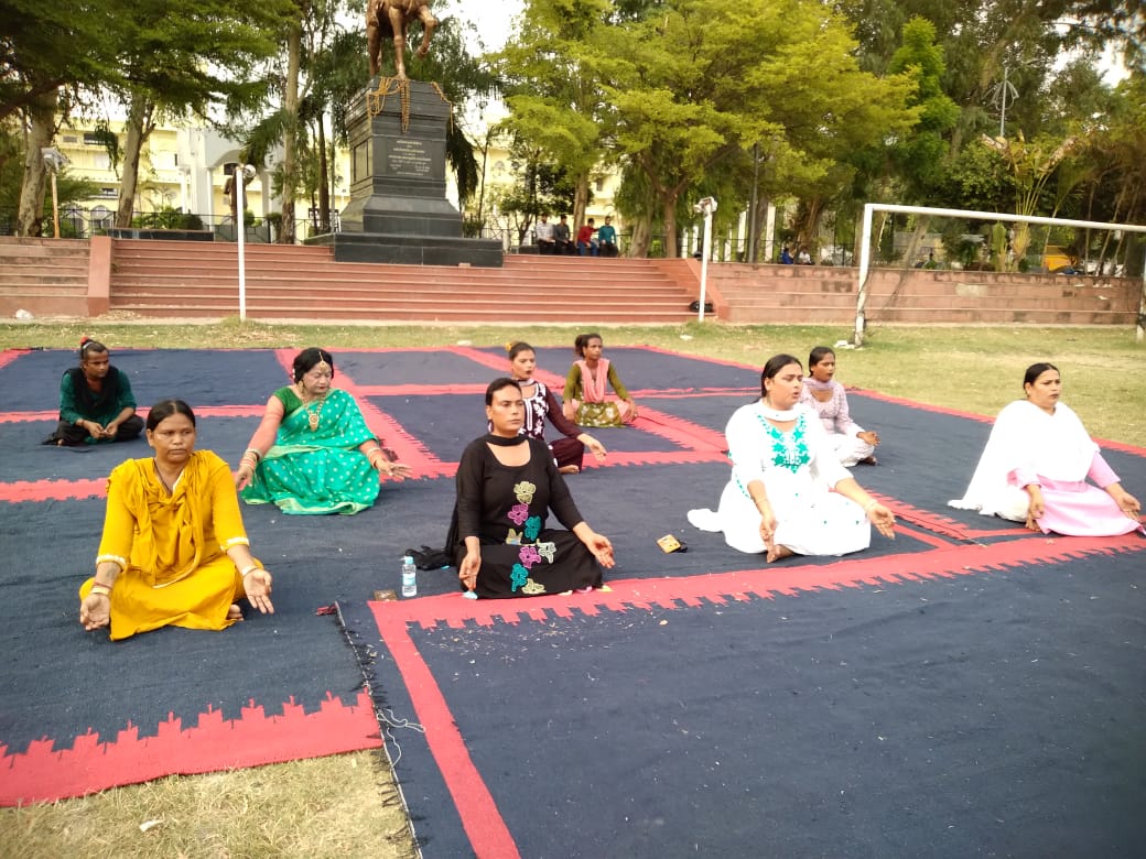 Yoga camp was organized for third gender