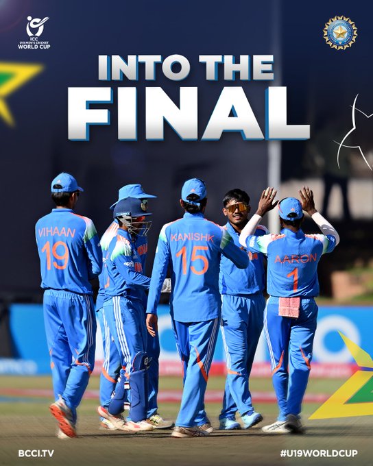 India vs Afghanistan U19 World Cup Semi Final