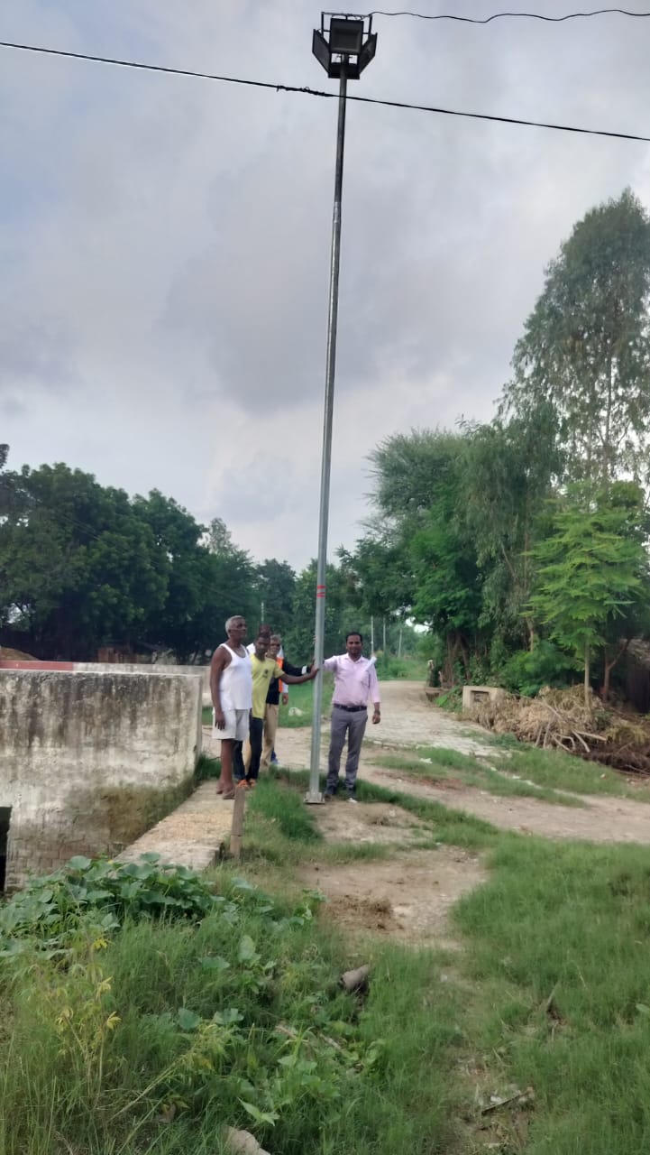 New light of development in Gram Sabha Puretilakram