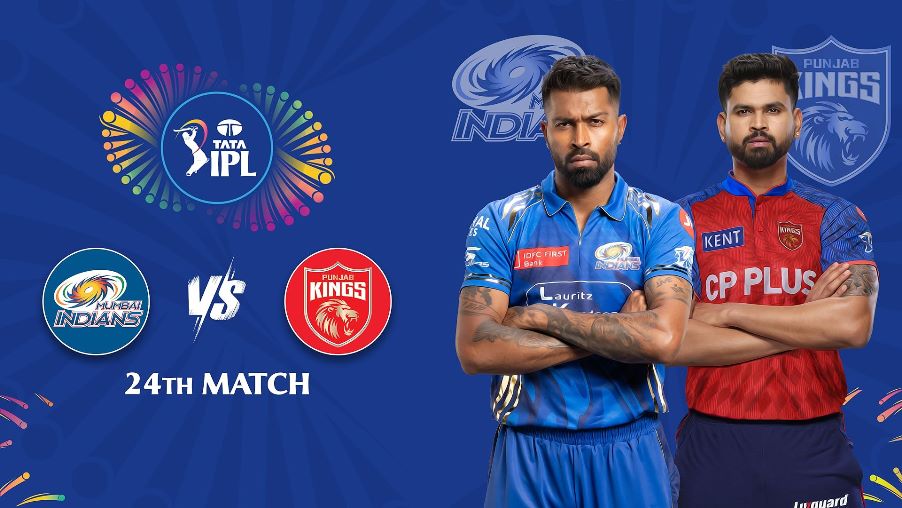 Mumbai Indians vs Punjab Kings, 24th Match, Indian Premier League 2026 -