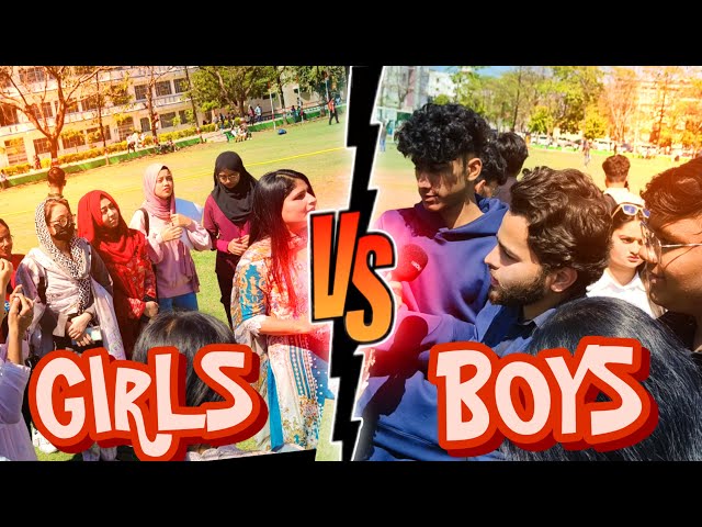 Girls vs Boys | College Students First Time Reaction | Integral University Lucknow | Aap Ki Khabar