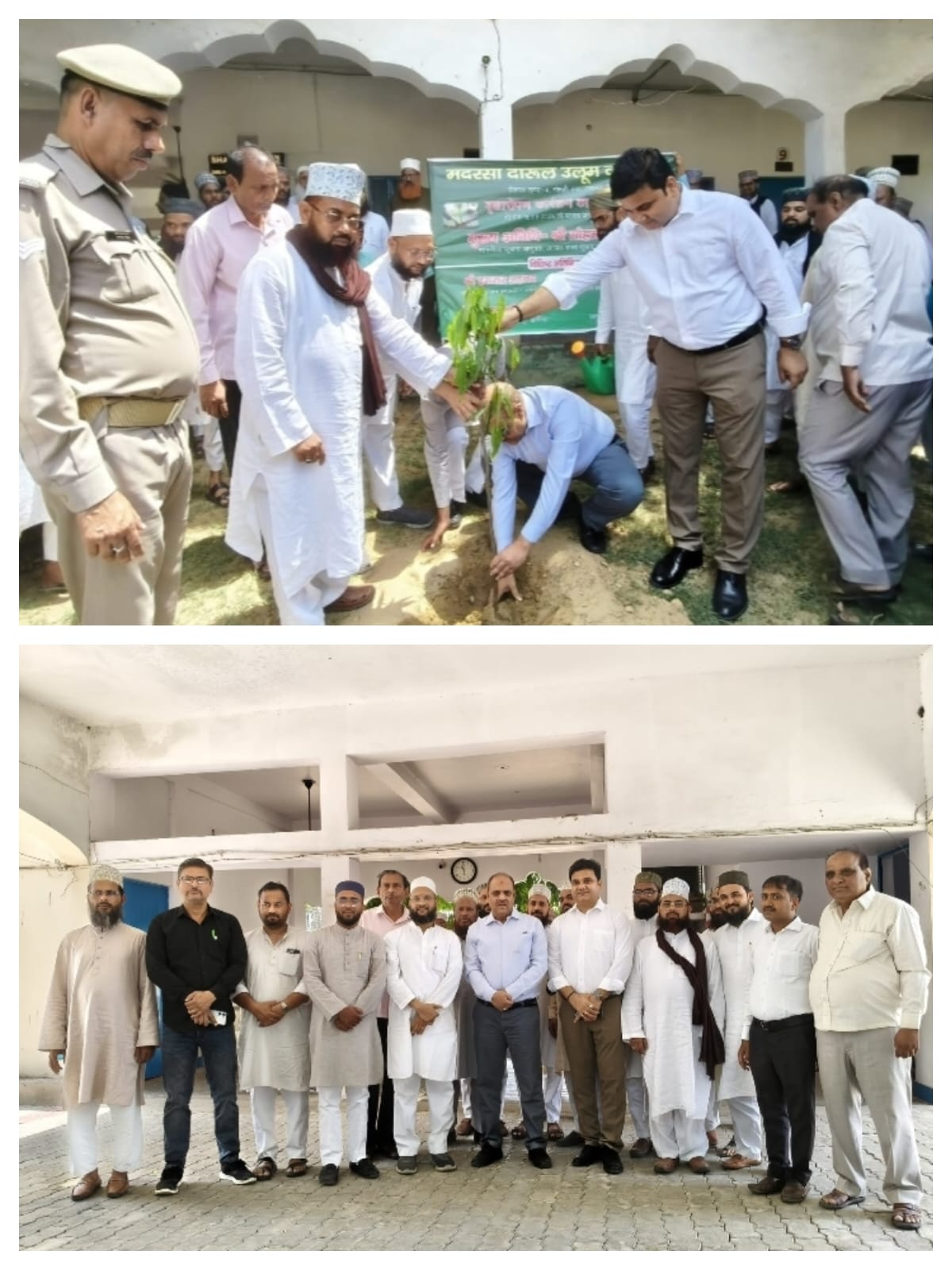 मुख्य और विशिष्ट अतिथियों की गरिमामयी उपस्थिति कार्यक्रम को सफल बनाने और समाज में पर्यावरण के प्रति जागरूकता फैलाने के लिए कई वरिष्ठ अधिकारी और गणमान्य नागरिक इस मुहिम का हिस्सा बने:  मुख्य अतिथि: उत्तर प्रदेश के माननीय सूचना आयुक्त मोहम्मद नदीम ने कार्यक्रम में मुख्य अतिथि के रूप में शिरकत की और पौधा लगाकर अभियान की शुरुआत की।  विशिष्ट अतिथि: लखनऊ के जिला अल्पसंख्यक कल्याण अधिकारी पवन कुमार सिंह विशिष्ट अतिथि के रूप में मौजूद रहे।  विशेष उपस्थिति: नवभारतम् फाउंडेशन के अध्यक्ष असरार अहमद भी इस अवसर पर गरिमामयी रूप से उपस्थित रहे।  सामूहिक भागीदारी से सफल हुआ पर्यावरण अभियान मदरसे के प्रांगण में हुए इस वृक्षारोपण कार्यक्रम में केवल अतिथियों ने ही नहीं, बल्कि संस्था के कर्ताधर्ताओं और स्थानीय समाजसेवियों ने भी बढ़-चढ़कर हिस्सा लिया। मुख्य व विशिष्ट अतिथियों के साथ:  मदरसा प्रबंधक शरीफुल हसन कादरी  प्रधानाचार्य मौलाना जहीर अब्बास  वरिष्ठ लिपिक मास्टर कलाम  सिविल डिफेंस के डिवीजनल वार्डन नफीस अहमद  सहित मदरसे के तमाम शिक्षकों, शिक्षणेत्तर कर्मचारियों और छात्रों ने मिलकर पौधे लगाए और उनके संरक्षण (देखभाल) की जिम्मेदारी भी ली।  अतिथियों का आभार और कार्यक्रम का समापन वृक्षारोपण प्रक्रिया पूरी होने के बाद एक संक्षिप्त सभा का आयोजन किया गया, जिसमें पर्यावरण संतुलन में पेड़ों की अहमियत पर चर्चा की गई। कार्यक्रम के अंत में मदरसा दारुल उलूम वारसिया के प्रबंधक शरीफुल हसन कादरी ने दूर-दराज से आए सभी अतिथियों, प्रशासनिक अधिकारियों, शिक्षकों और सिविल डिफेंस के वालंटियर्स का हृदय से आभार व्यक्त किया। उन्होंने सभी का धन्यवाद ज्ञापित करते हुए इस सफल और जनहितकारी कार्यक्रम के समापन की आधिकारिक घोषणा की।