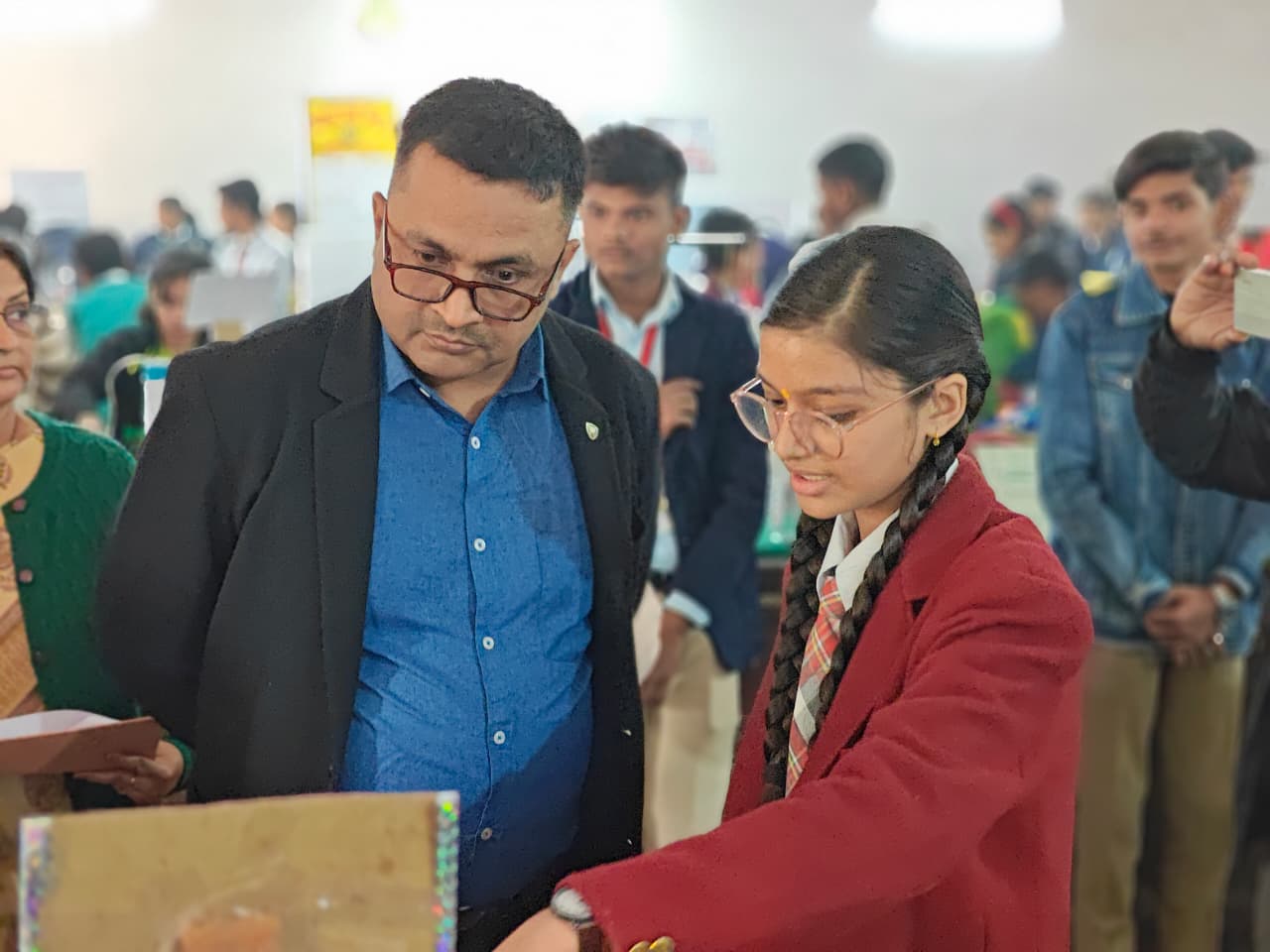 Grand inauguration of the three-day divisional level children's scientific exhibition