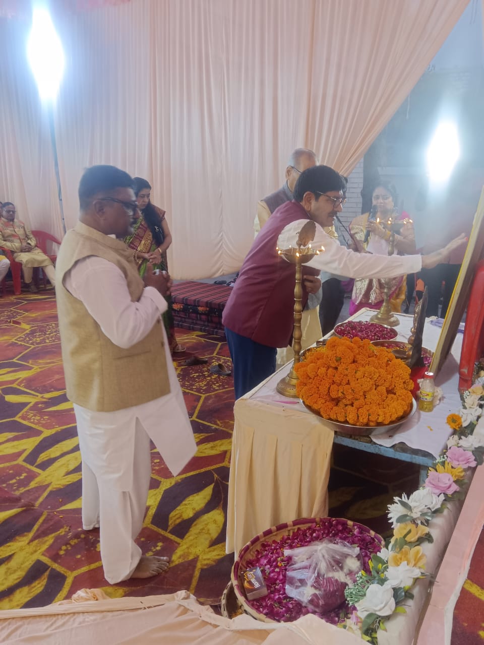 भगवान् भोले नाथ की लीलायों का अभिनय,मंचन किया गया