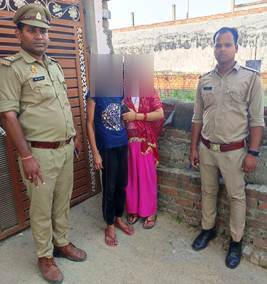 The Indira Nagar police station team has safely recovered the minor girl who had come to her house unannounced and handed her over to her family.