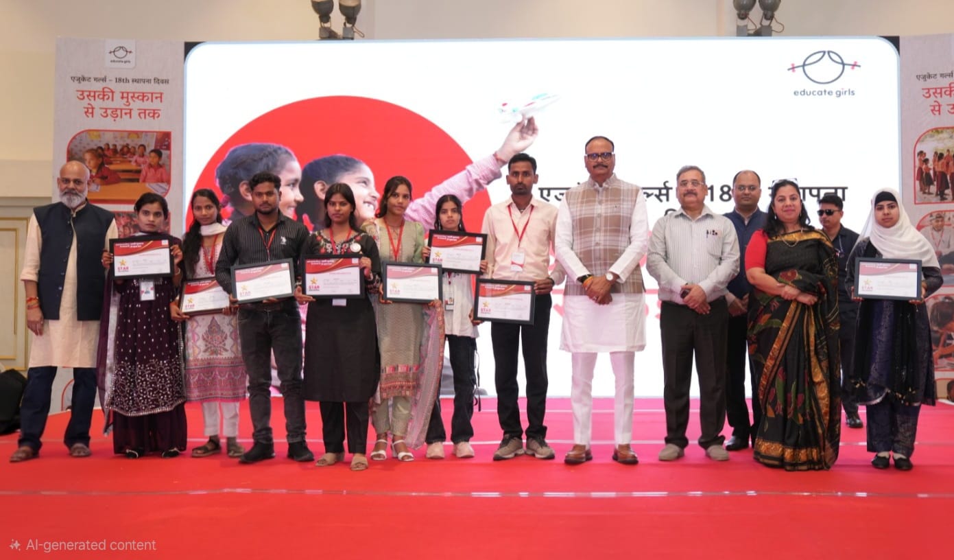 Educate Girls celebrates its 18th Foundation Day in Lucknow, demonstrating the impact of grassroots partnerships for girls' education