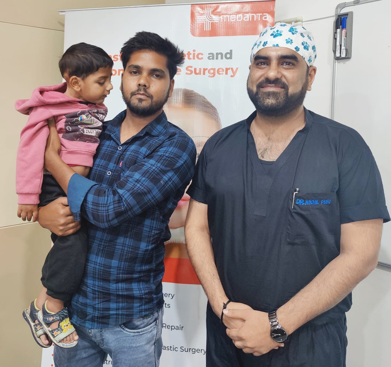 Innocent Child Battling Severe Scar Contracture Gets a New Life; Complex Surgery Successful