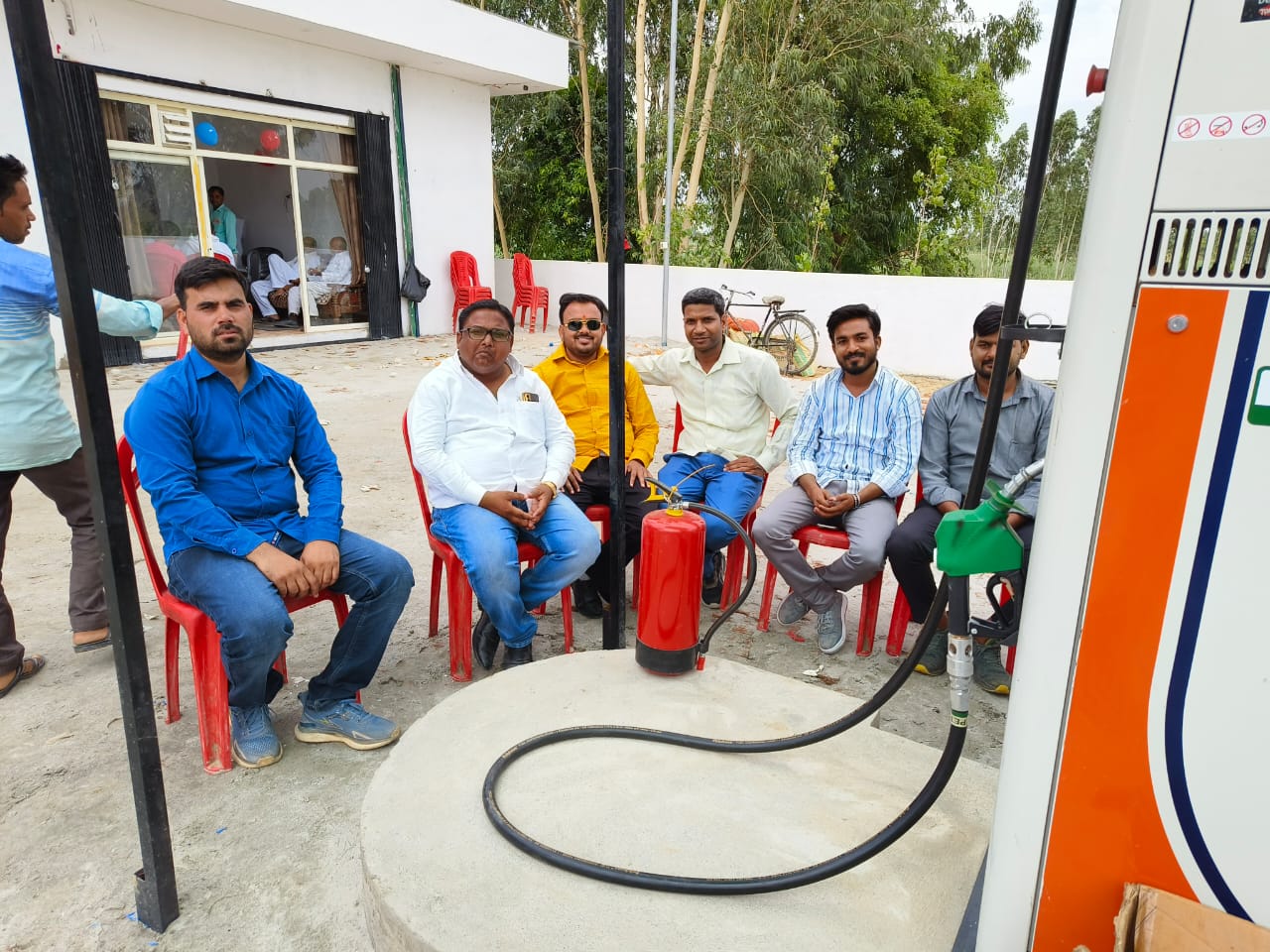 Inauguration of Haidri Seva Kendra Petrol Pump in Tumurki