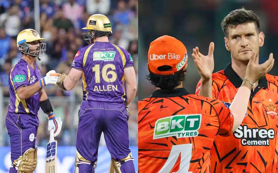 Kolkata Knight Riders vs Sunrisers Hyderabad,