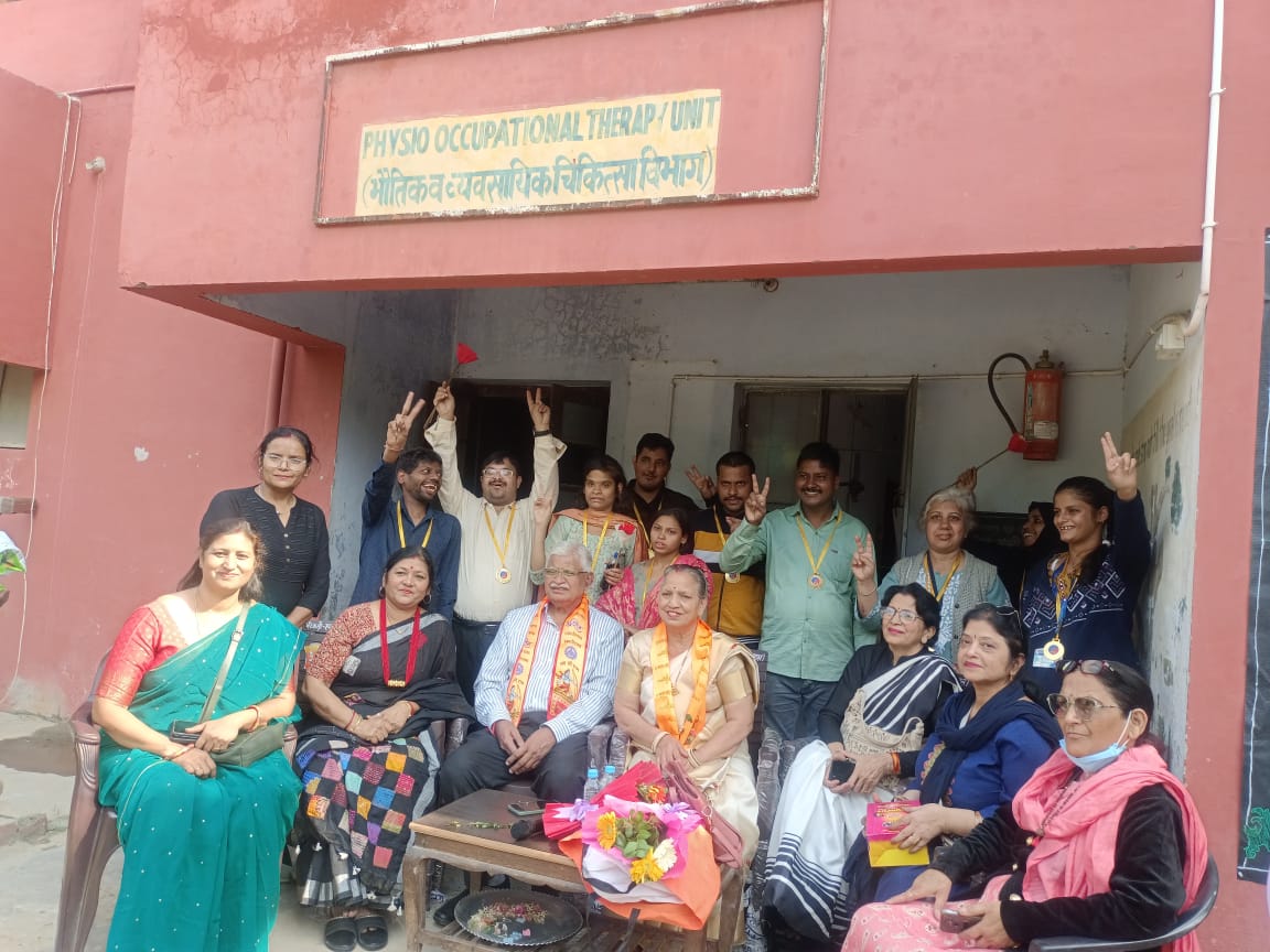Intellectually and hearing impaired children spread a unique glow of happiness on Children's Day.
