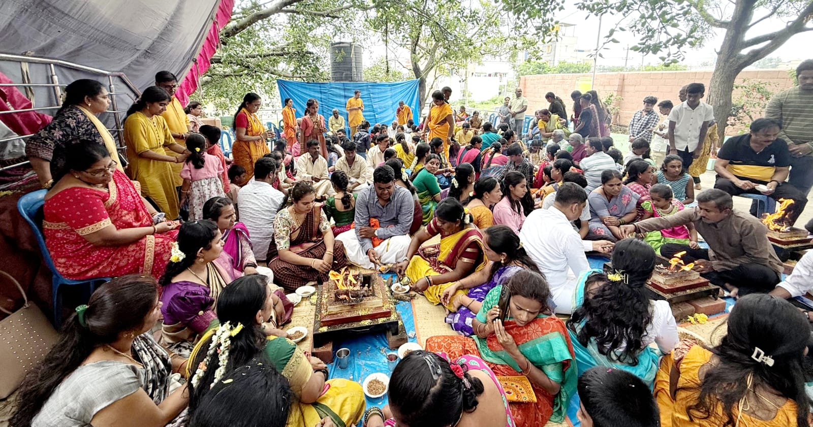 The message of nation-building and global welfare resonated at the 11-Kund Gayatri Mahayajna.
