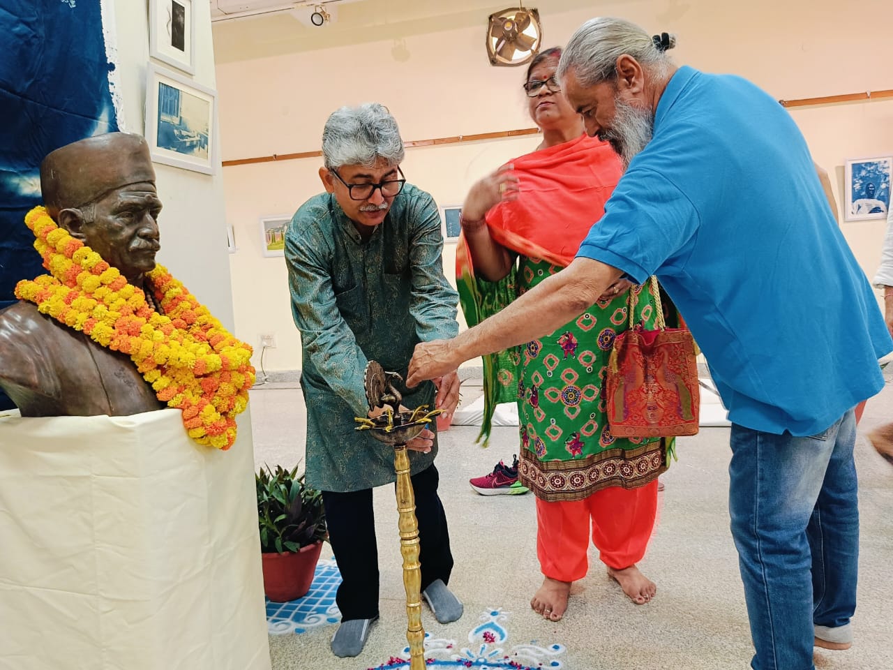 Dot, Every Mark Matters Printing Press Exhibition inaugurated at Kashi Hindu University