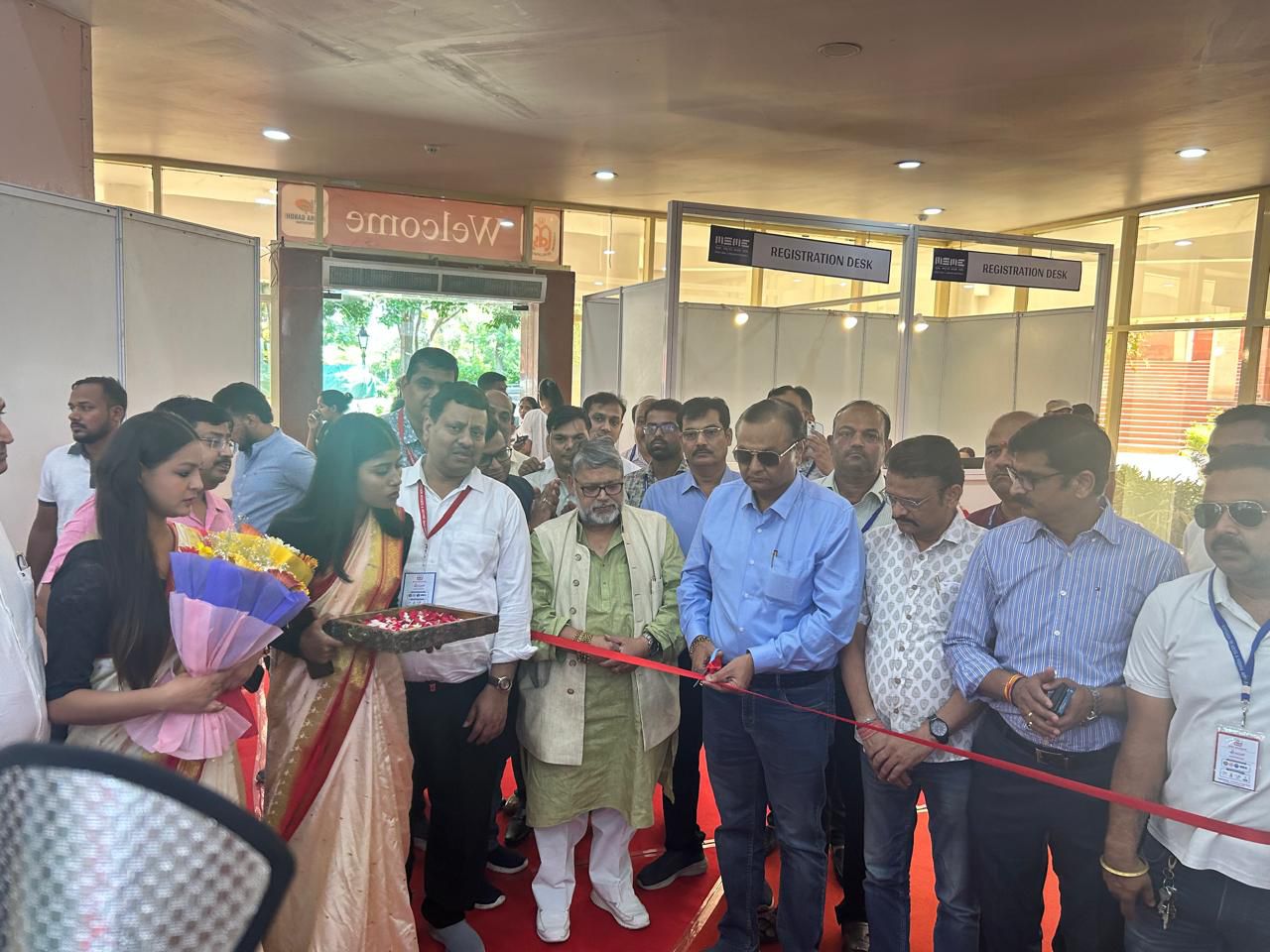 Business leader Amarnath Mishra inaugurated the three-day Kitchen Ware, Hotel Ware, Home Implants Expo 2024