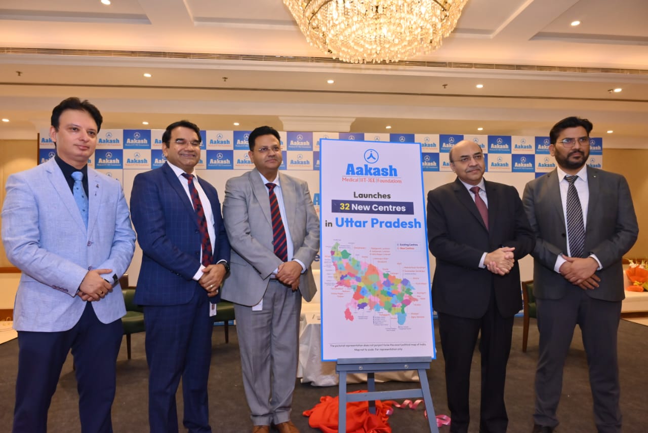 Aakash Educational Services Limited will expand education with 32 new educational centers in Uttar Pradesh