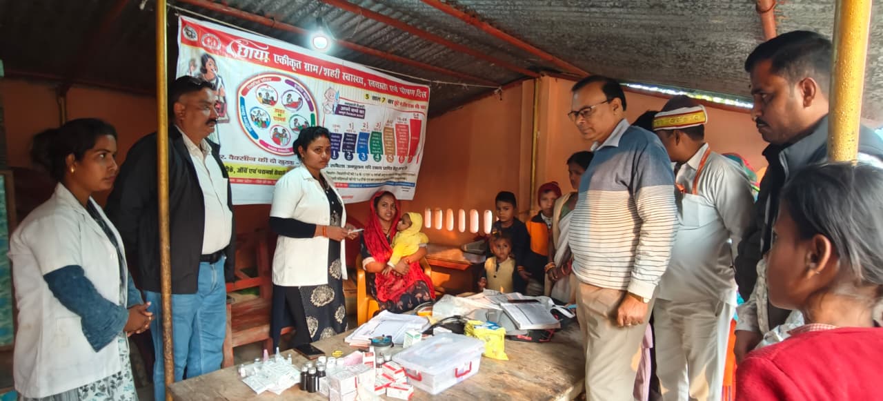 टीकाकरण सेवाओं की गुणवत्ता पर विशेष जोर, 3 गर्भवती महिलाएं और 16 बच्चों का टीकाकरण