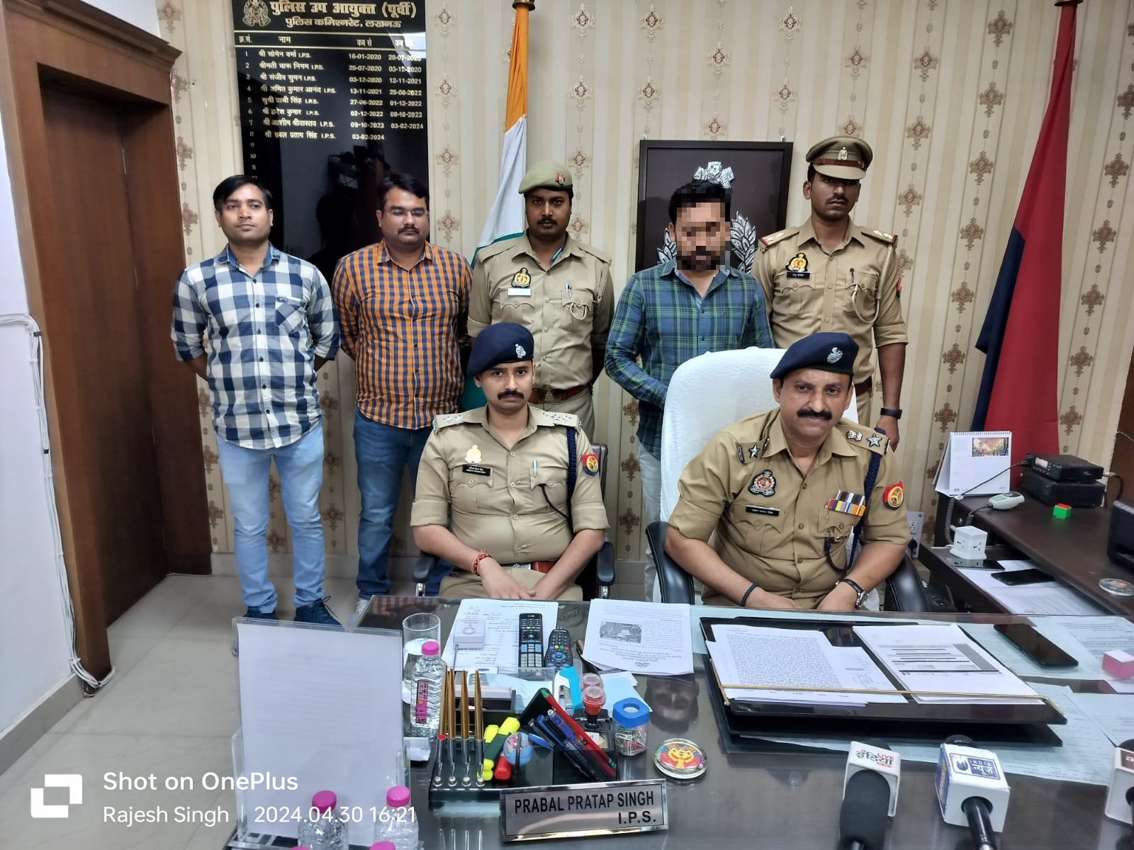 Successfully exposing the incident of false theft of Audi car, the vicious accused involved in the incident was arrested.