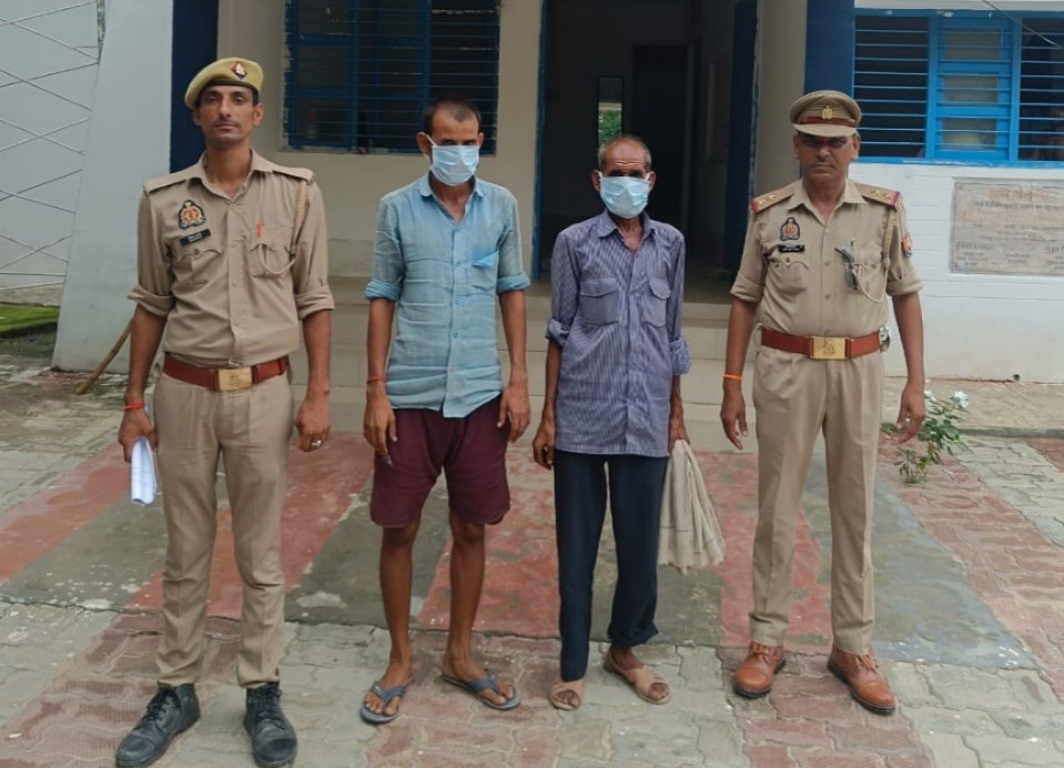 Hardoi: Pachdevra police station arrested two accused, a case was registered for assault and indecency