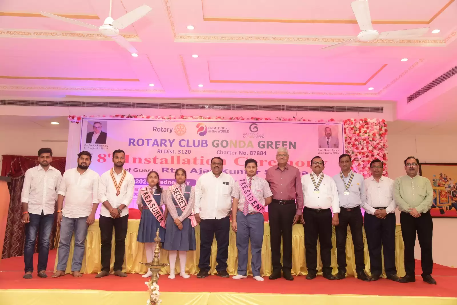 Rotary club green gonda