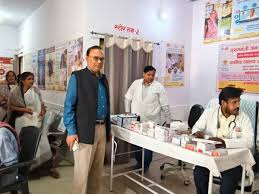 मुख्यमंत्री आरोग्य स्वास्थ्य मेलों में 2187 लोगों ने कराई जांच, मिले उपचार