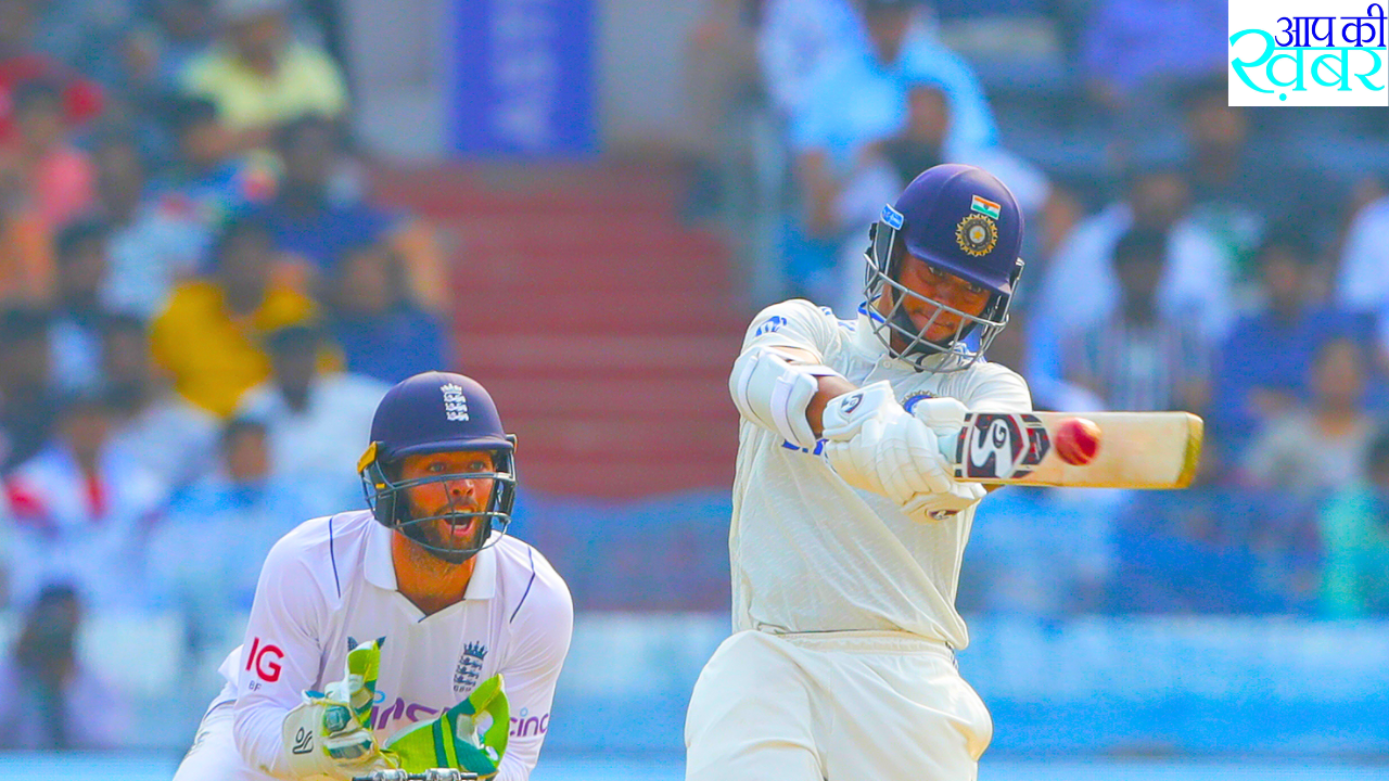 england vs india test : Yashasvi Jaiswal के अर्धशतक से Team India ने बनाये इतने रन 