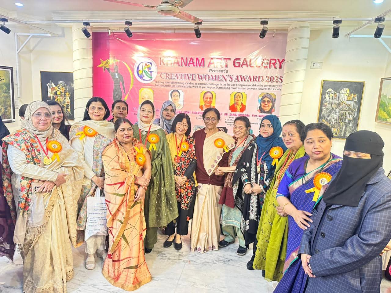 Dr. Alvina Farooqui Honored at Creative Women’s Award 2025