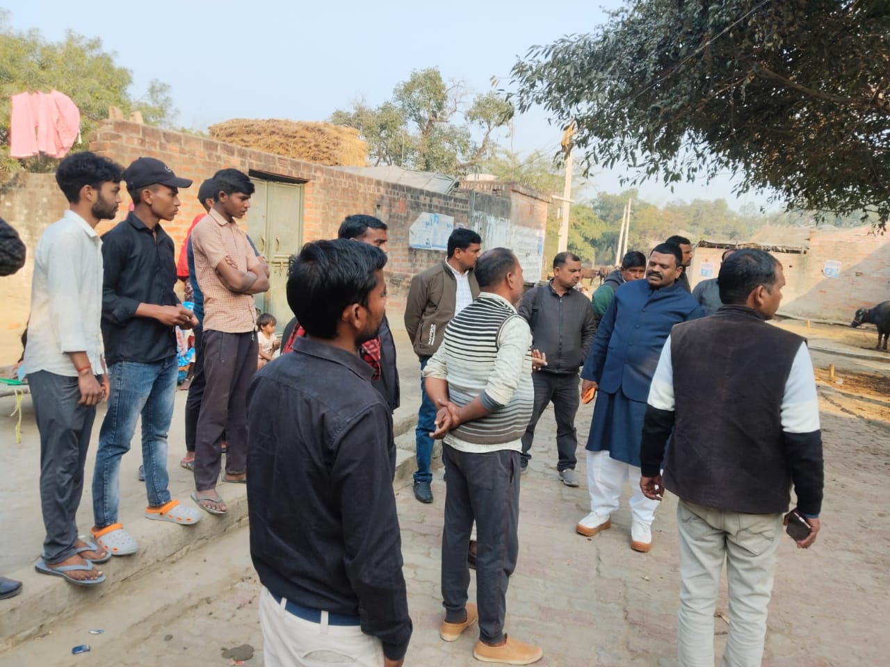 लामऊ विधानसभा क्षेत्र में विभिन्न कार्यक्रमों में शामिल हुए सुरेन्द्र कुमार