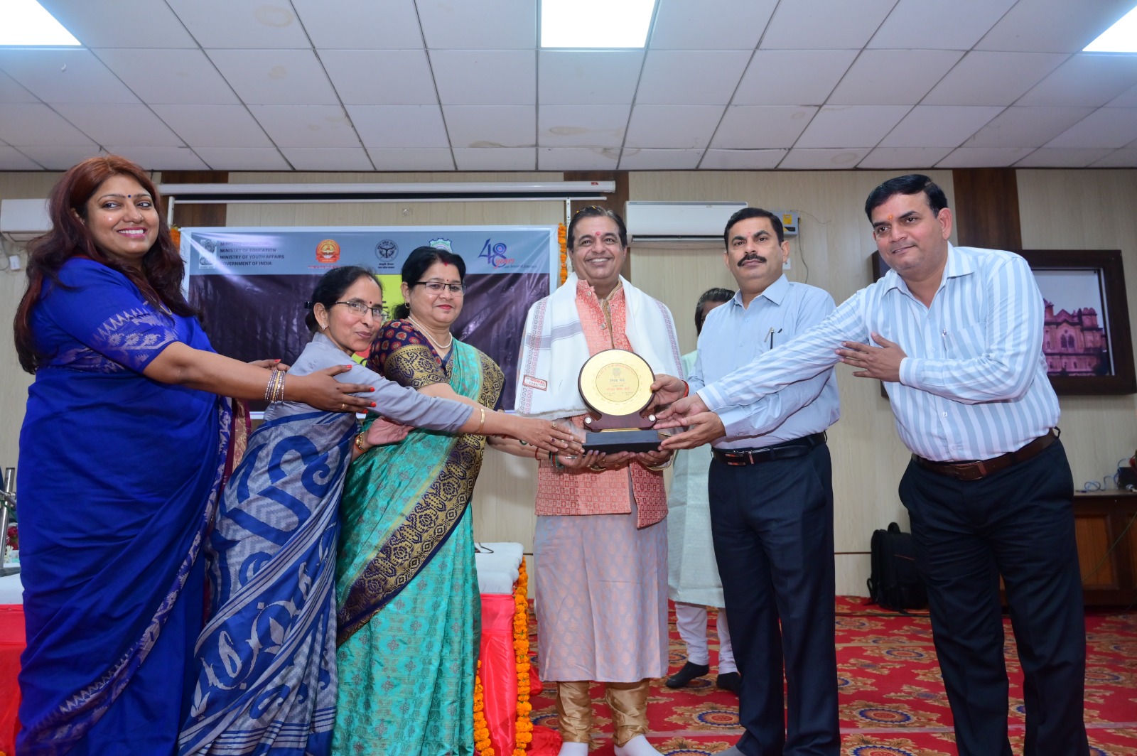 Grand finale of four day flute recital programme organised by SPIC MACAY