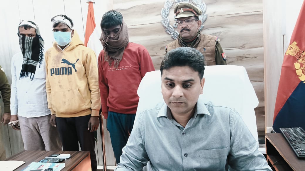 The murder in the sugarcane dispute has been solved; three accused were arrested within 24 hours.