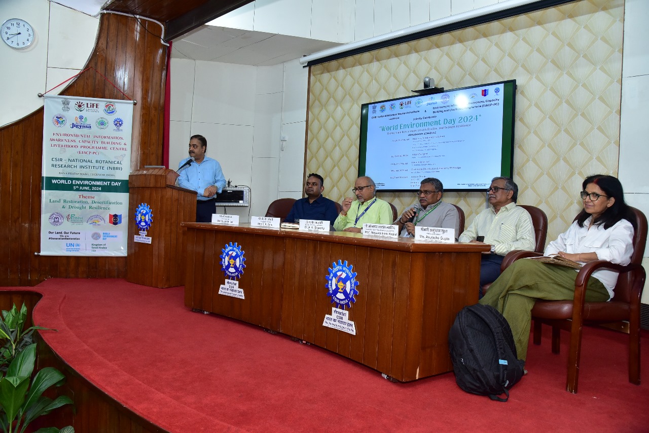 NBRI-EIACP Programme Centre of MoEF&CC celebrated World Environment Day in a big way