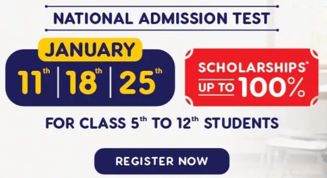 Vidyamandir Classes' National Scientific Test (NAT) will be held in January