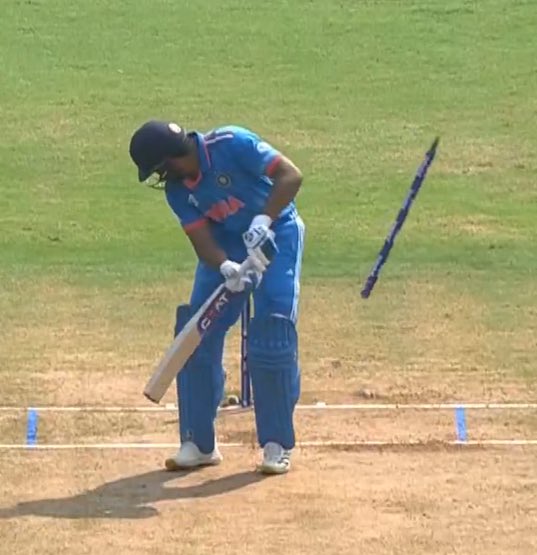 ICC World Cup 2023 IND vs SL: Madhushanka clean bowled Rohit Sharma