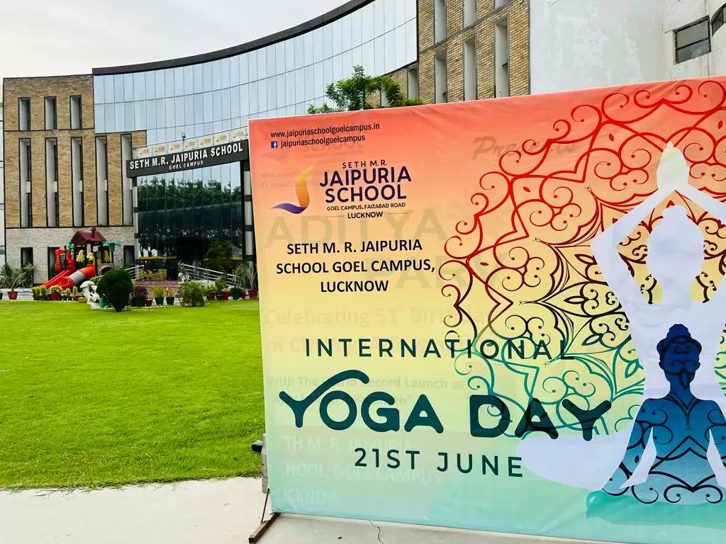 International.yoga day MR jaipuria