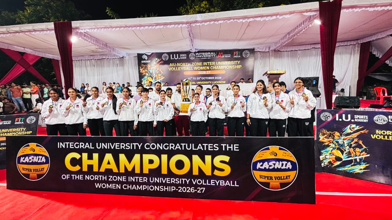 Integral University Hosts AIU North Zone Inter-University Women's Volleyball Championship 2026–27