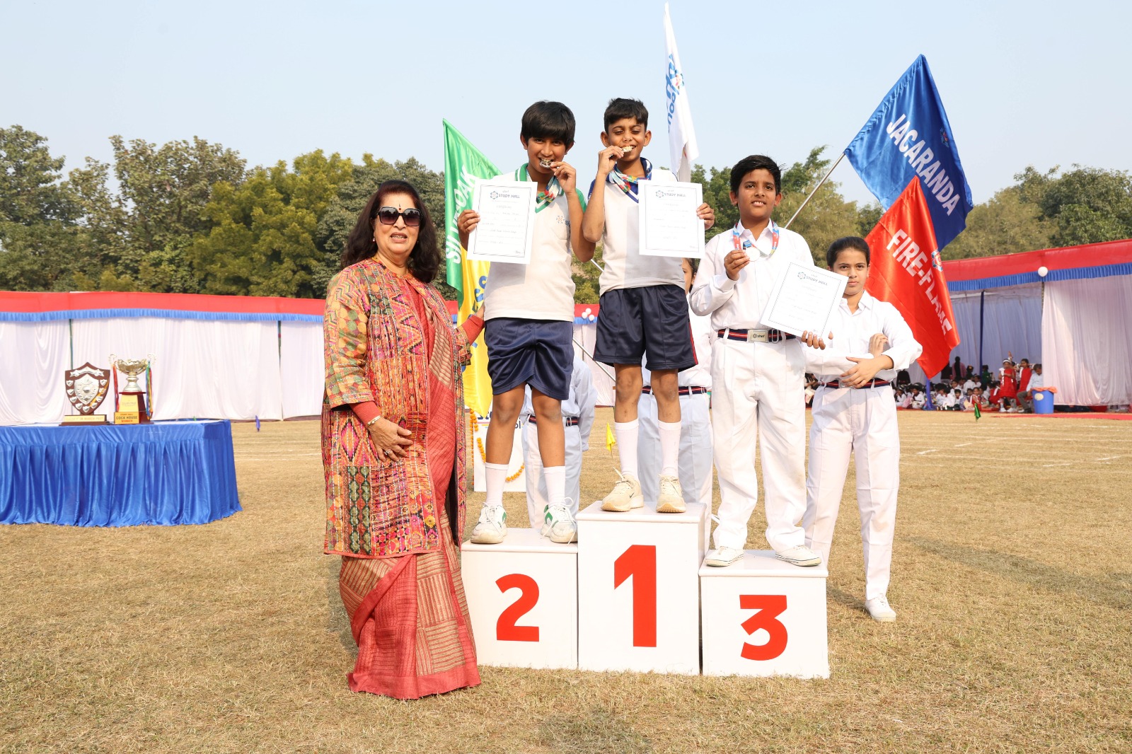 ✨ Study Hall Junior School celebrated its 40th anniversary with the 'Kaleidoscope' sports day.