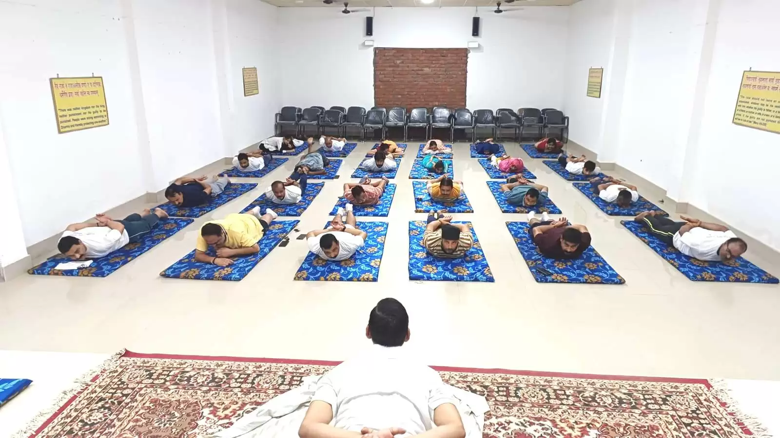 TRC college bRabanki yoga day