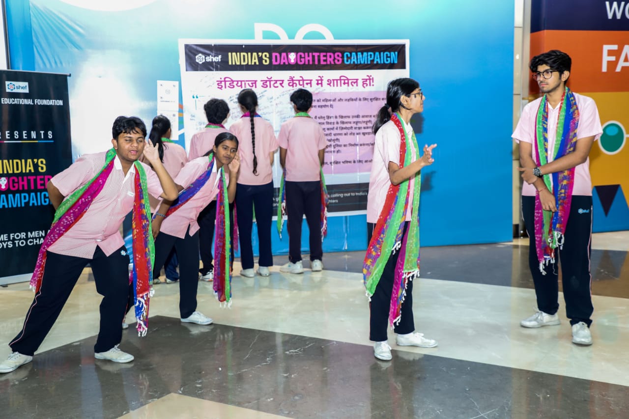 India's Daughters Campaign: Study Hall children break gender stereotypes, perform Nukkad Natak at Shalimar Gateway Mall