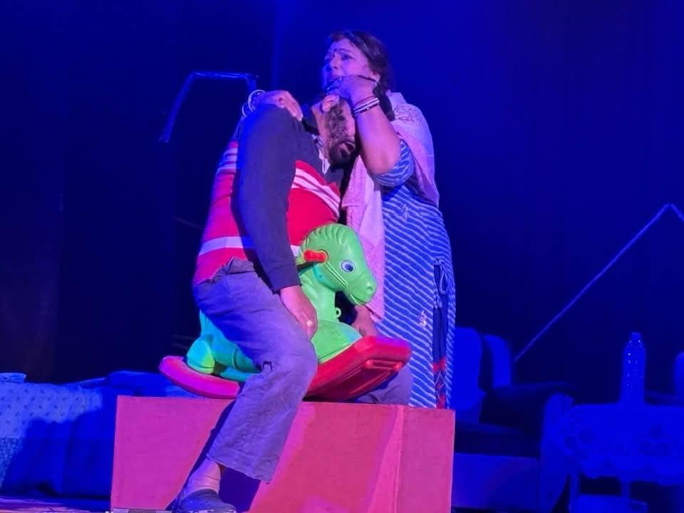 CDRI Staff Club presented the play &ldquo;Aakhri Basant&rdquo; in the auditorium