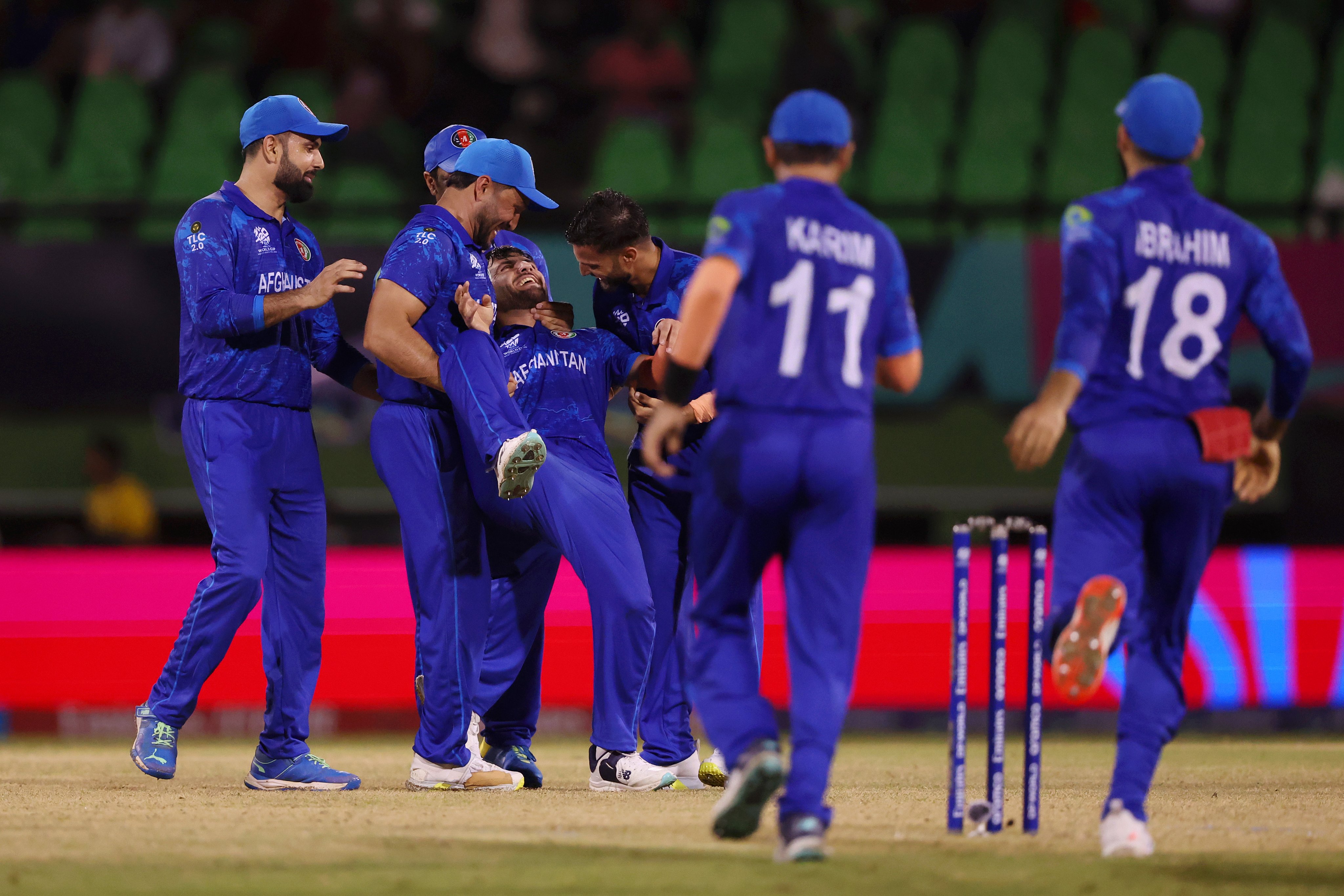 NZ vs AFG T20 World Cup 2024 Highlights : फजलहक फारुकी और राशिद खान के आगे न्यूजीलैंड  टीम हुई ढेर 