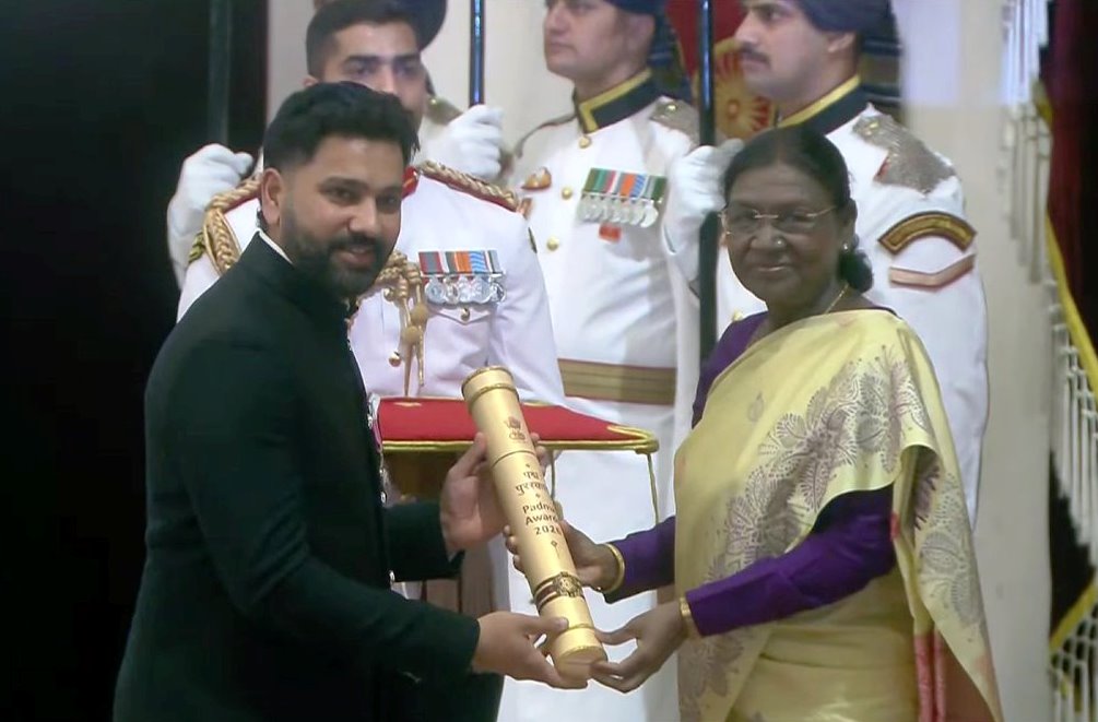 Rohit Sharma Padma Shri