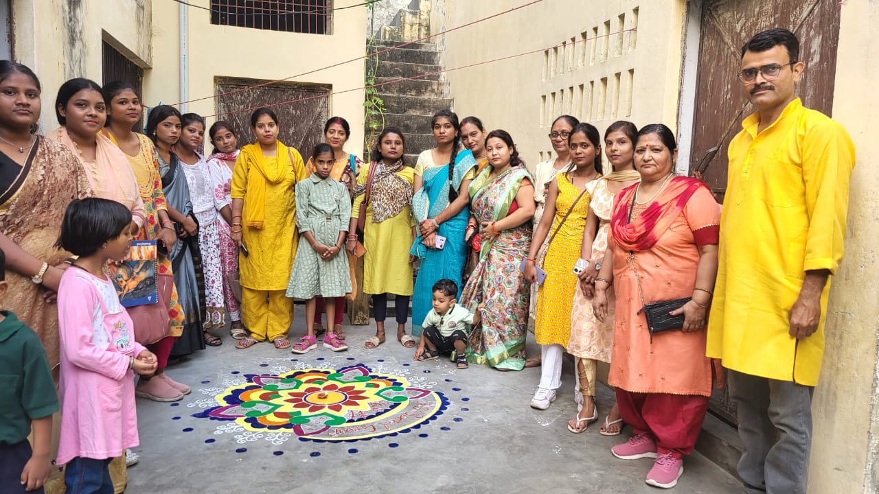 On the auspicious occasion of Diwali, GS Social and Welfare Society organised a cultural evening filled with rangoli, sweetness and tradition.