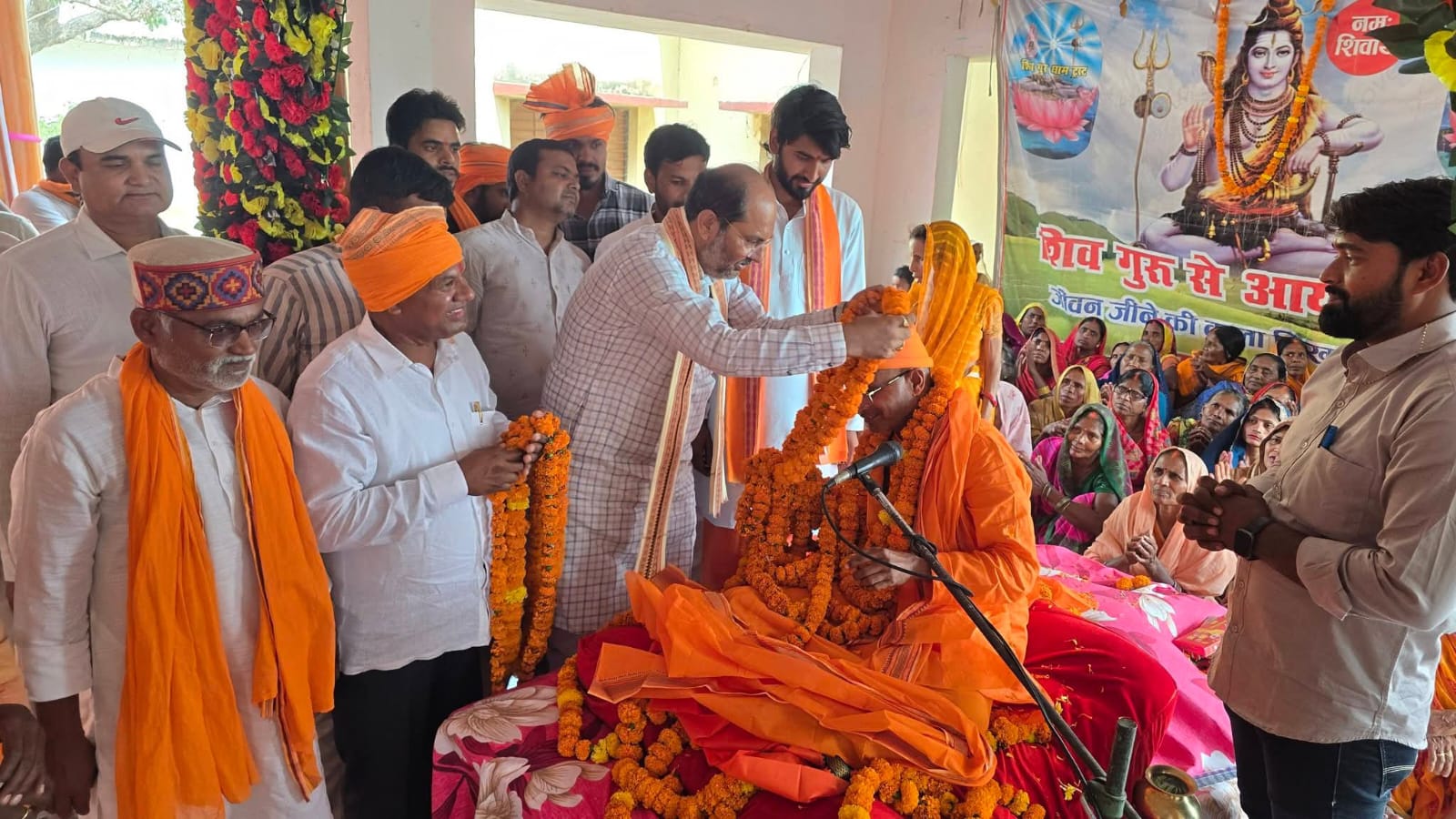 By devotion to Shiva one gets the feeling of immortality, the sorrows of life go away.