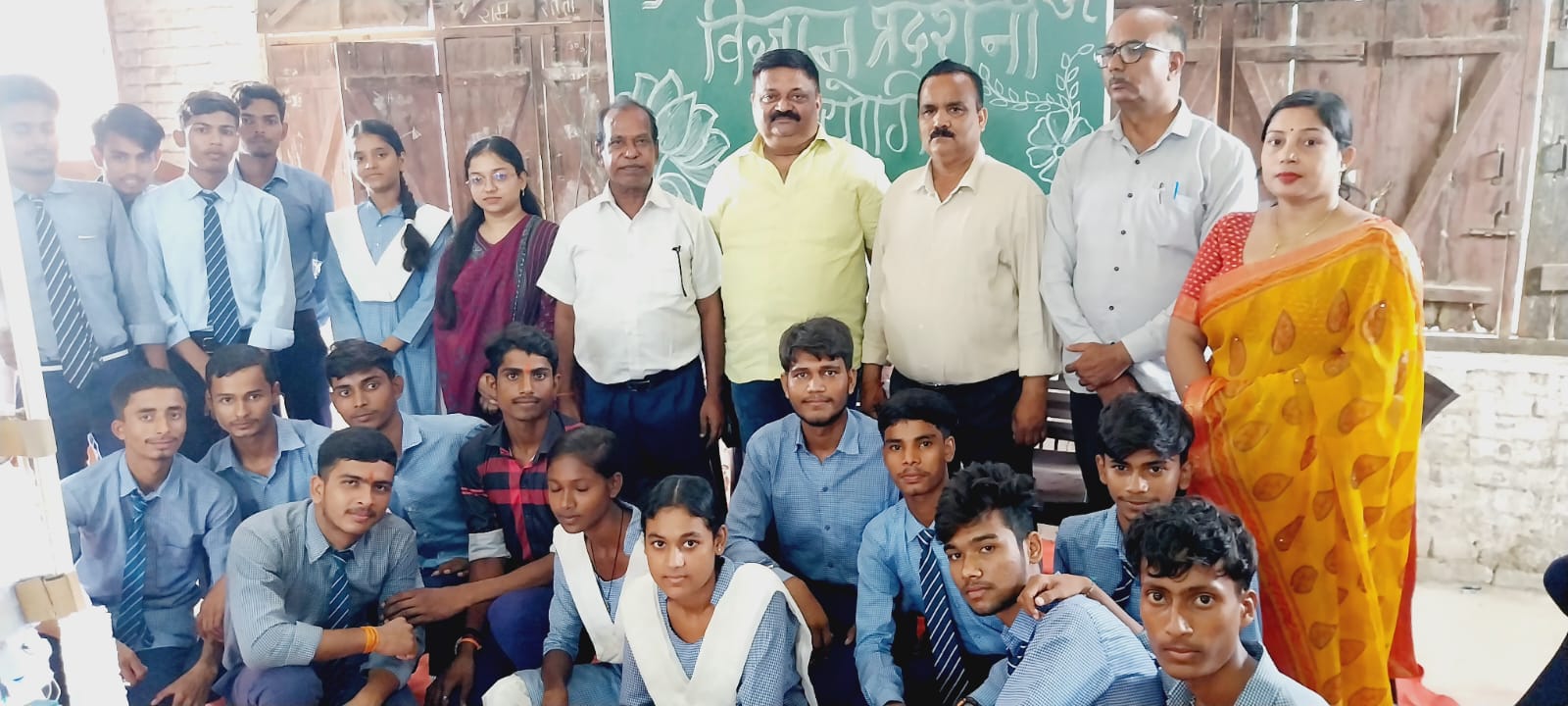 A science exhibition was organised at DAV Inter College on Thursday with the aim of developing scientific thinking among the students of class 11 and 12 of science stream.