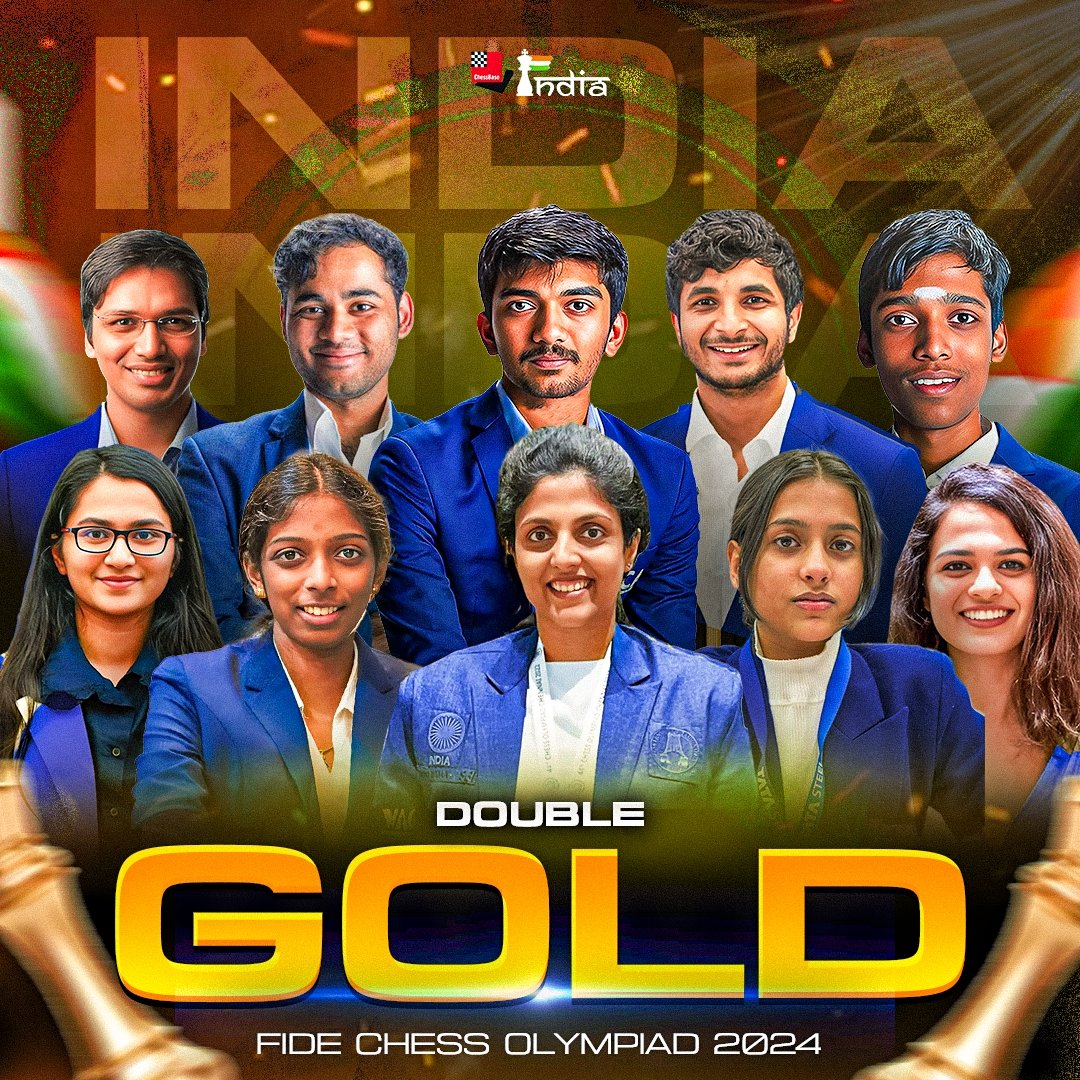 Chess Olympiad 2024 : चेस ओलंपियाड में भारत ने रचा दिया इतिहास