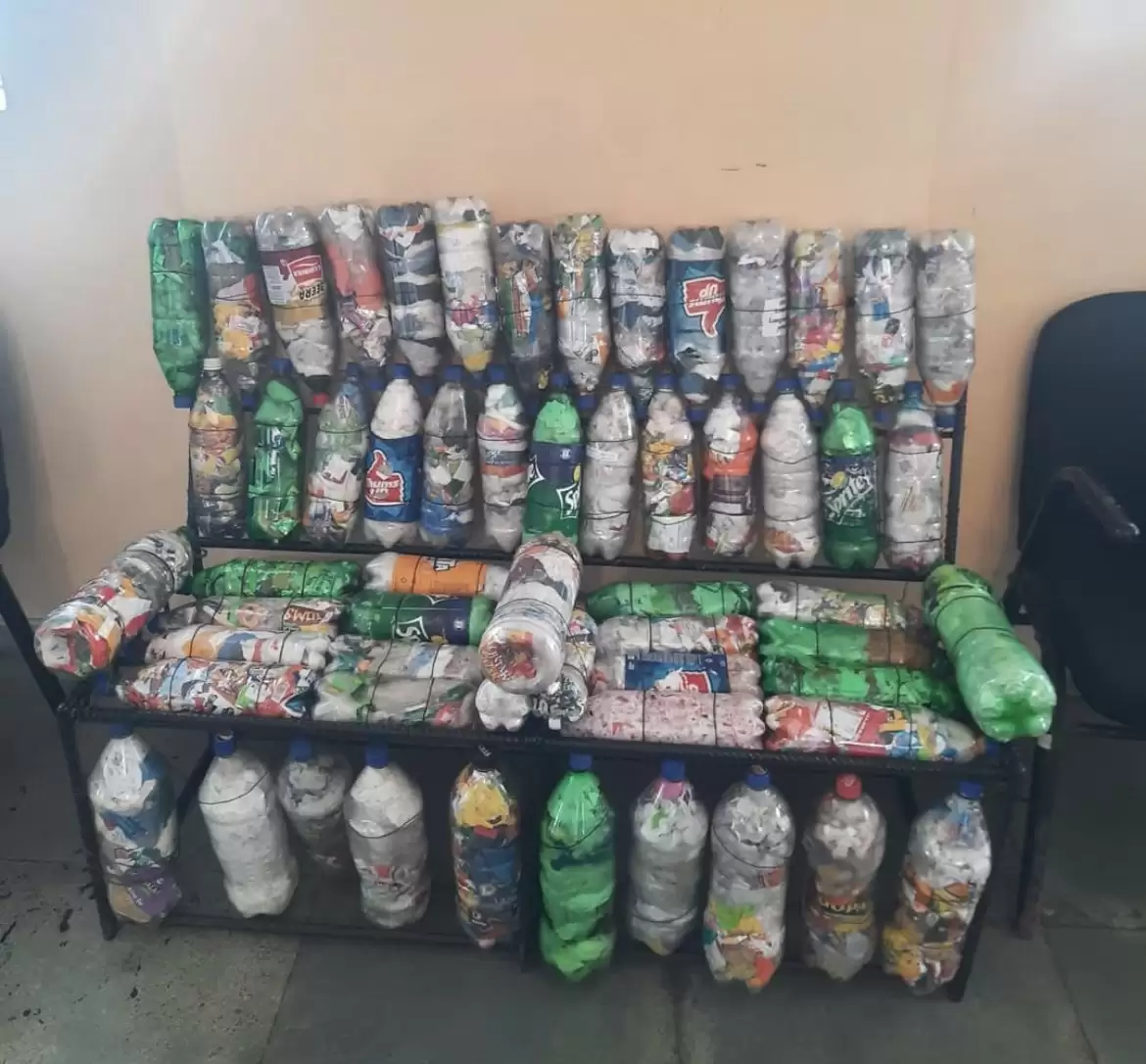 Plastic wastage material 