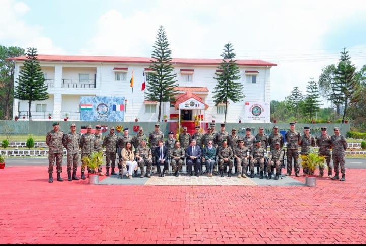 Joint military exercise between India and France begins in Meghalaya