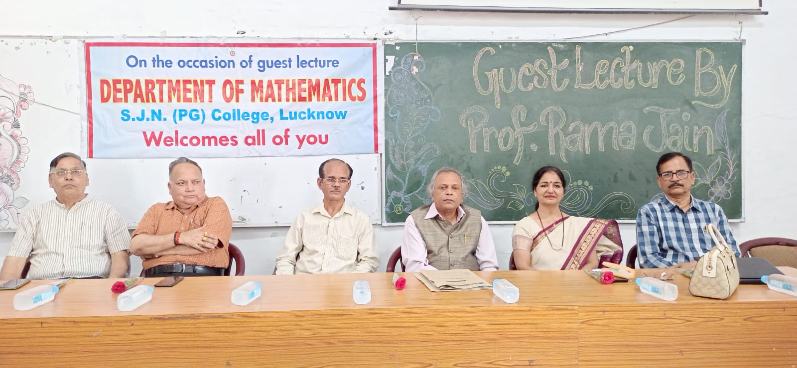Guest lecture was organized on the topic "Working Journey of Sri Nivas Ramanujan".